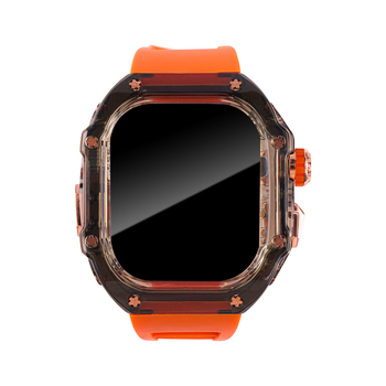 Προστατευτικό κάλυμμα θήκης και σετ σιλικόνης για Apple Watch Ultra 49mm, 22mm διάσταση ζεύξης, μοντέρνο στυλ