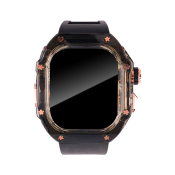 Προστατευτικό κάλυμμα θήκης και σετ σιλικόνης για Apple Watch Ultra 49mm, 22mm διάσταση ζεύξης, μοντέρνο στυλ