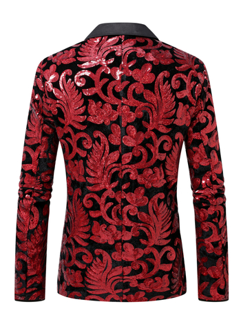 Vyrų Slim-Fit kostiumas su smailia apykakle, britiško stiliaus, vieno mygtuko priekinė dalis