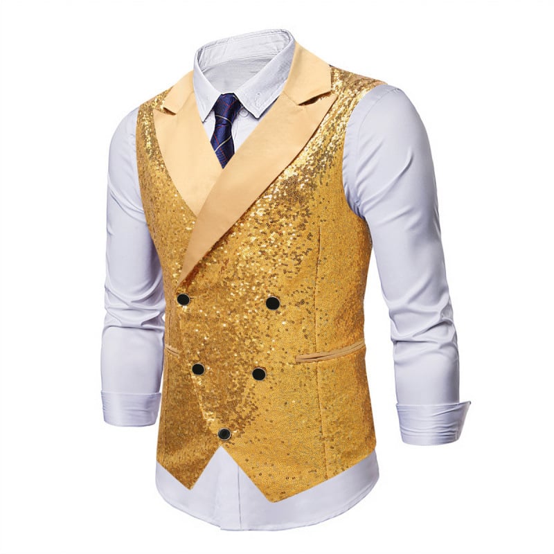 Slim fit liemenė su V kaklu, vienos eilės užsegimas, medvilnės-poliesterio mišinys, 100% poliesteris, 3D kišenės