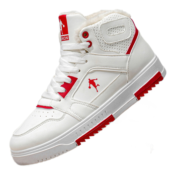 Augstas skeita kurpes ar PU augšējo daļu, apaļš purns, bieza zole, šņorēšana