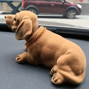 Διακοσμητικό αυτοκινήτου από ρητίνη με χαριτωμένο σκύλο Ντάχσουντ - Συμβατό Μοντέλο Αυτοκινήτου: 1; Μάρκα: Άλλο; Μοντέλο: Άλλο; Κωδικός Προϊόντος: jd601099575917344