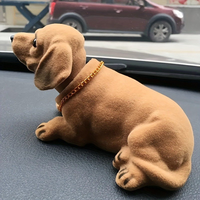 Διακοσμητικό αυτοκινήτου από ρητίνη με χαριτωμένο σκύλο Ντάχσουντ - Συμβατό Μοντέλο Αυτοκινήτου: 1; Μάρκα: Άλλο; Μοντέλο: Άλλο; Κωδικός Προϊόντος: jd601099575917344