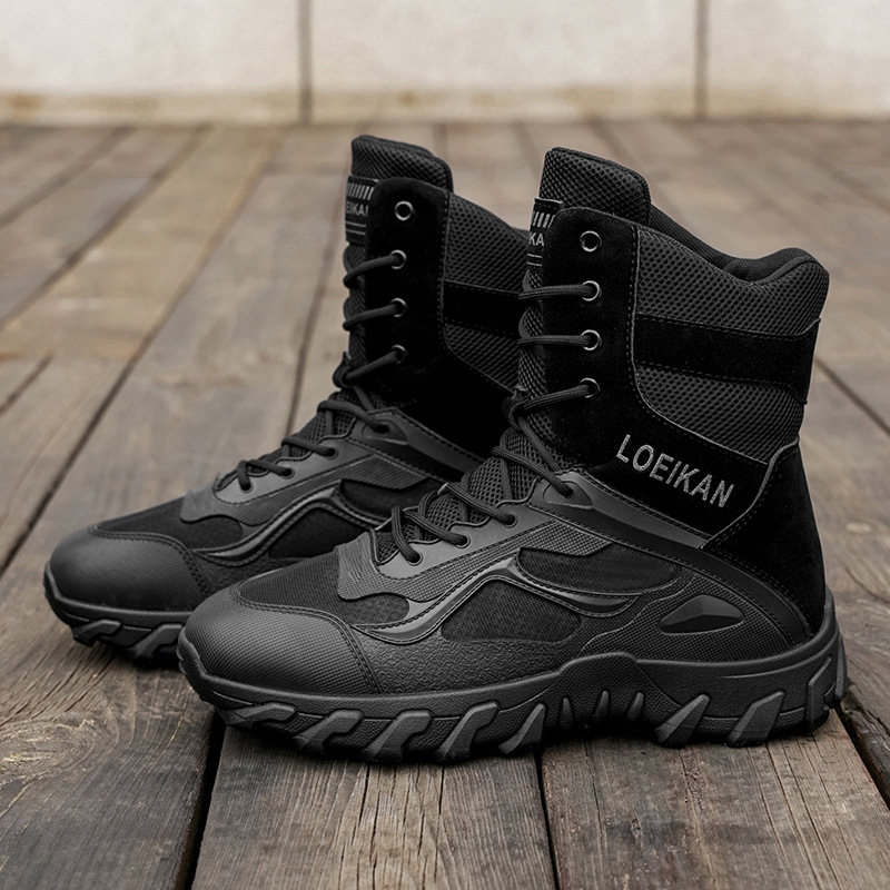 Vyriniai Martin batai - vidutinio ilgio šarvas, PU viršus, aukštumo padidinimas, priešslidinė pad, žemas kulnas