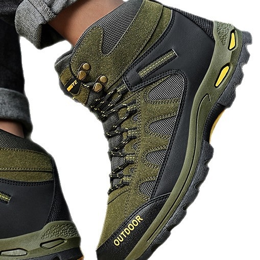 Походни обувки — дишаща мрежеста подплата, горна част от текстил, балонова подметка, кръгъл нос, всесезонни