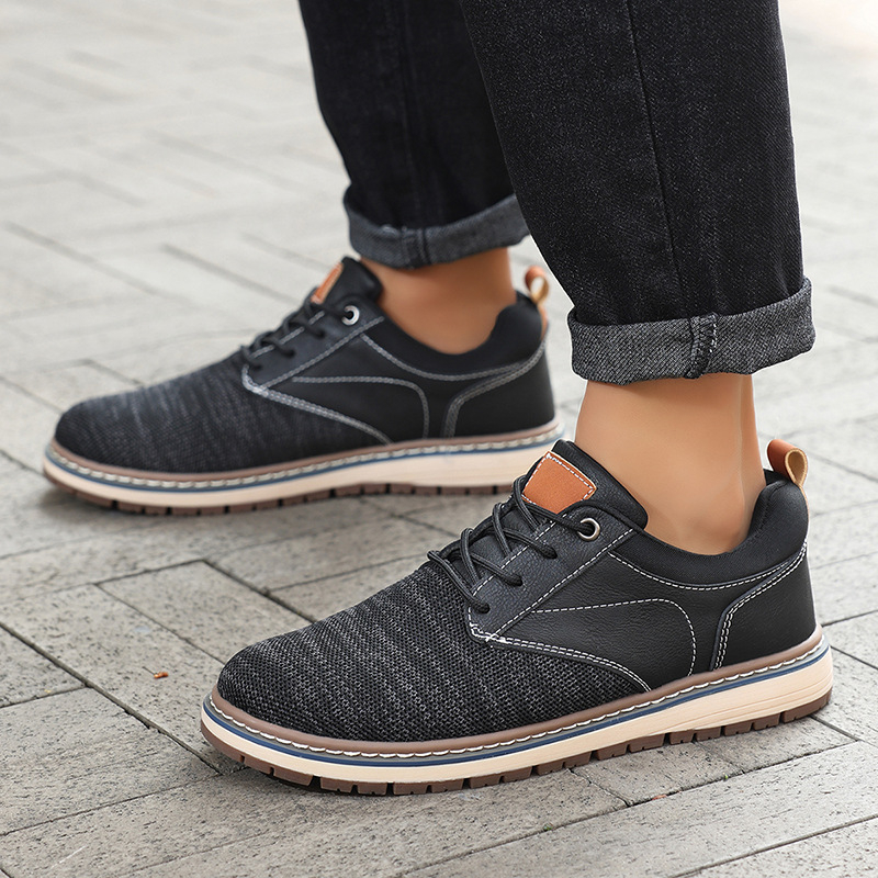 Pantofi de alergare unisex, plasă pe partea superioară, EVA branț, talpă din cauciuc, închidere cu șireturi