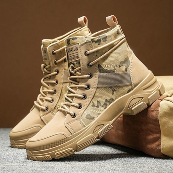 Martin aukštų batų, korėjietiško stiliaus, drobės viršutinė dalis, PVC įdėklas, aukštinantis, kvėpuojantys