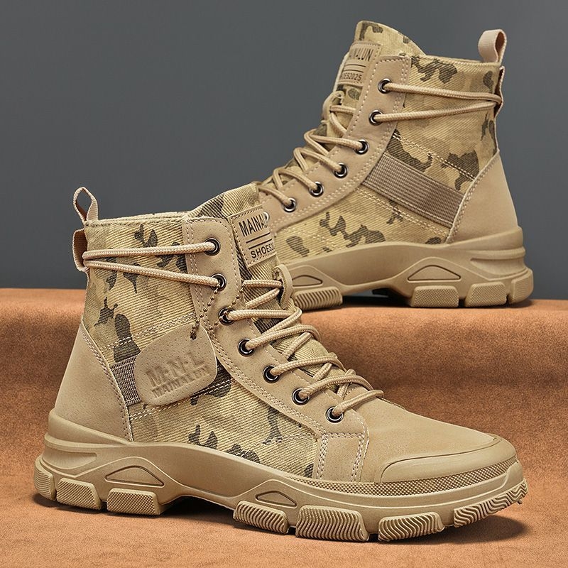 Martin aukštų batų, korėjietiško stiliaus, drobės viršutinė dalis, PVC įdėklas, aukštinantis, kvėpuojantys