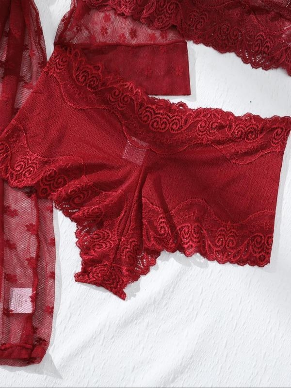 Σετ από τρία κομμάτια: ρόμπα με ζώνη και ανοιχτό μπροστινό, βαμβάκι, Half Fleece, πολυτελές στυλ, Άνοιξη 2025