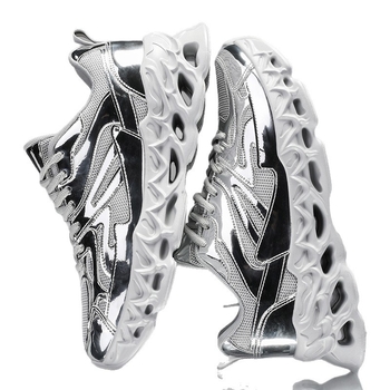 Pantofi de alergare K090, exterior PU + mesh, talpă EVA, închidere cu șireturi, respirabili