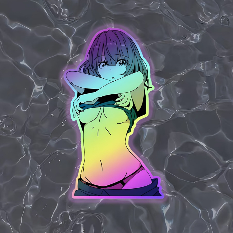 Auto un motocikla uzlīme — anime skaistuma raksts, līmēšanas uzstādīšana, izturīgs materiāls