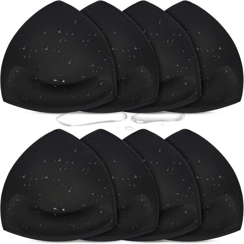 Κύπελλα μαγιό με αδιάβροχα ένθετα, μαλακή στήριξη, 100% πολυεστέρας, επένδυση από σπαντέξ, μεταλλικός δακτύλιος