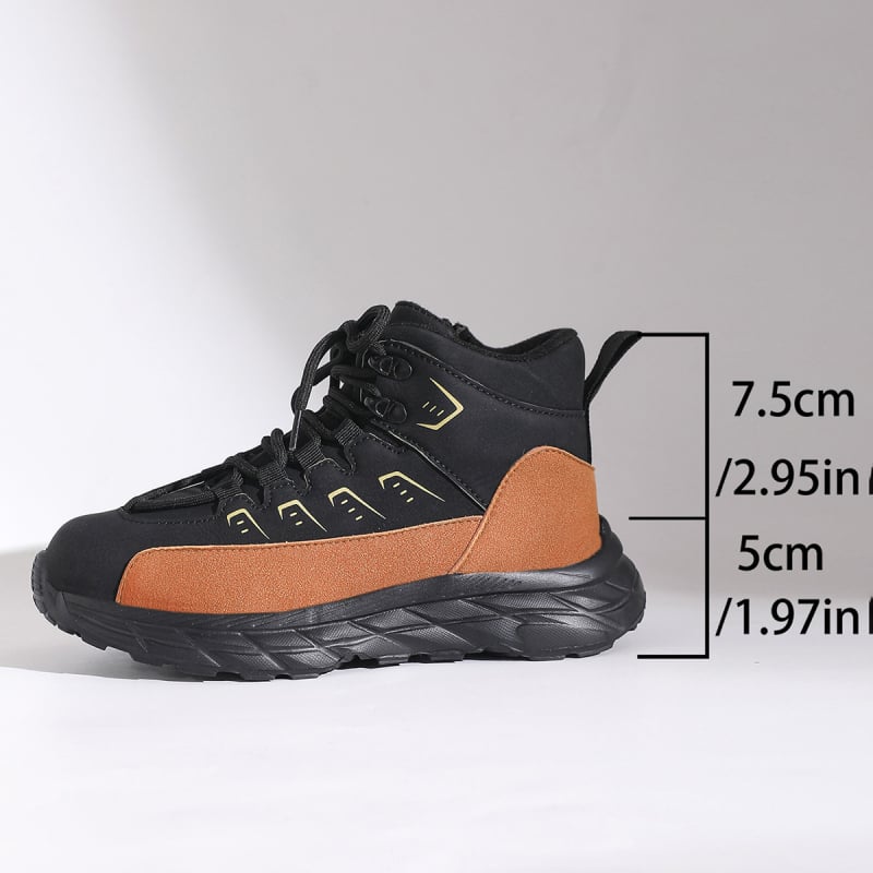 Pantofi sport dama cu partea superioară PU, vârf rotund, șireturi frontale, talpă din cauciuc, toc mediu 3-5 cm