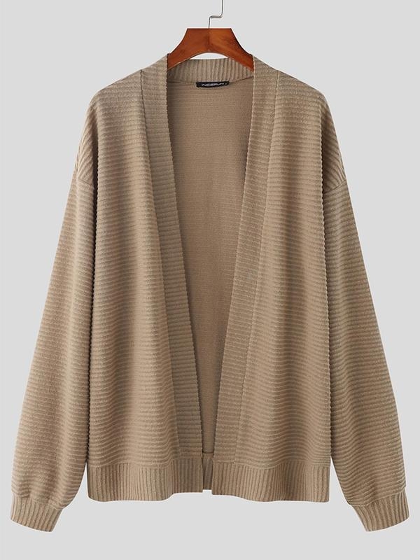 Férfi kötött pulóver, lazán szabott, kerek nyak, vastag, Modal anyag nyúl szőrével