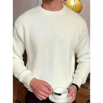 Плетен кардиган с батвин ръкави, яка тип риза, Chenille плат, средна дебелина, инлейна шарка