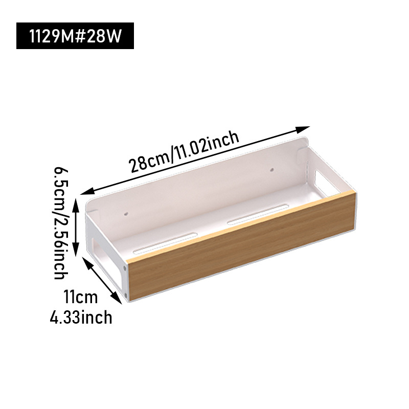 Magnetinis sieninis virtuvės saugojimo lentynas prieskoniams ir padažams — anglies plienas, modelis 1128M#W/1129M#W, paviršiaus apdaila kepimo dažais/purškiamais dažais, 1 arba 2 lentynos, be gręžimo