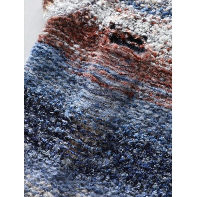 R6323 Laisvo kirpimo dryžuota liemenė, Corduroy audinys, Linas, Sportinis stilius