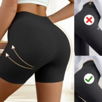 Γυναικείοι σορτς ασφαλείας από πολυεστέρα Ice Silk, μεσαίας ζώνης, αντιδιαφανείς, ελαφριοί