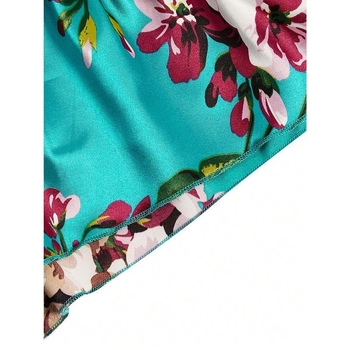 Naktinių komplektas: gėlių nėriniai, priekinis drugelio mazgas, nailonas, puloverio stilius, ruduo