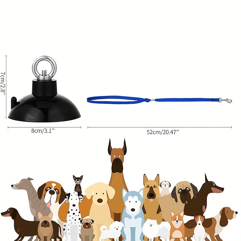 Σετ συγκρατητών με βεντούζες για μπανιέρες περιποίησης σκύλων — Σιλικόνη (Μη εισαγόμενο; Διασυνοριακή εξαγωγή αποκλειστική; Για σκύλους)