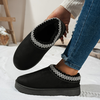 Sieviešu slip-on mūļi, velūra augšdaļa, apaļa pirksta forma, zems augums, 3-5 cm papēdis, TPR zole