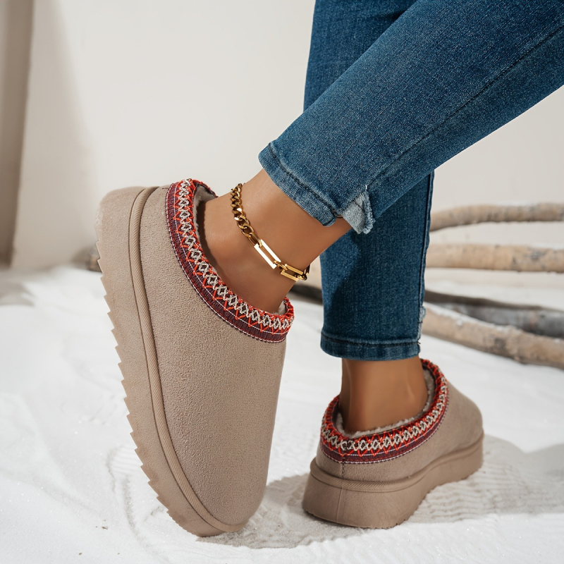 Sieviešu slip-on mūļi, velūra augšdaļa, apaļa pirksta forma, zems augums, 3-5 cm papēdis, TPR zole