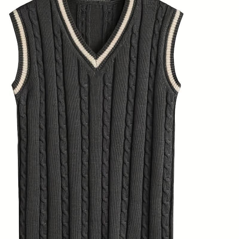 Laisvo kirpimo sportinė liemenė su dryžių raštu, corduroy audinys, pavasaris 2025