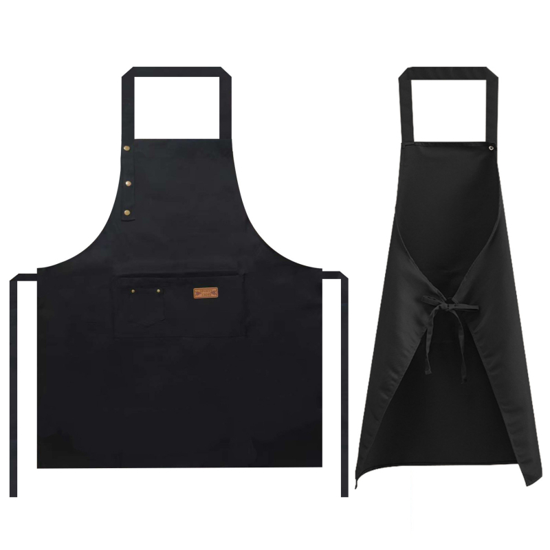 Ποδιά χωρίς μανίκια, αδιάβροχη, από μίγμα πολυεστερικού-βαμβακιού, μοντέρνο μινιμαλιστικό στυλ