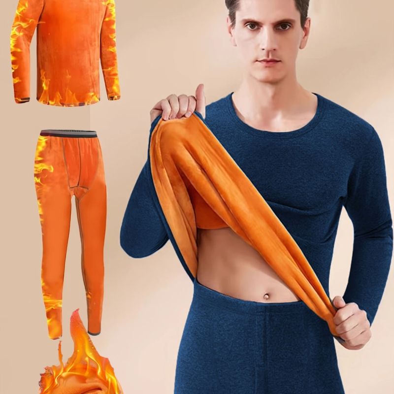 Žiemos šiluminis dviejų dalių komplektas — ultra-storas Mitsubishi Meryl audinys, Akrilas <30%, viršus su V kaklu be rankovių, Capri kelnes