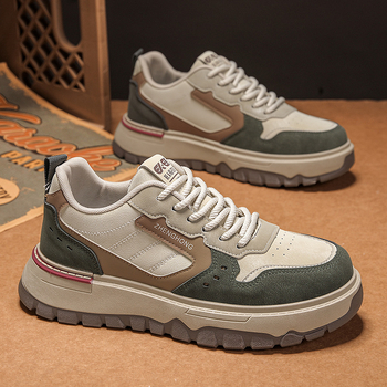 Vyriski žvejybos bateliai – žemas viršutinės dalies, raišteliai priekyje, kvėpuojanti tinklinė įdaila, viršus iš sintetinės odos, spalvų blokavimo raštas