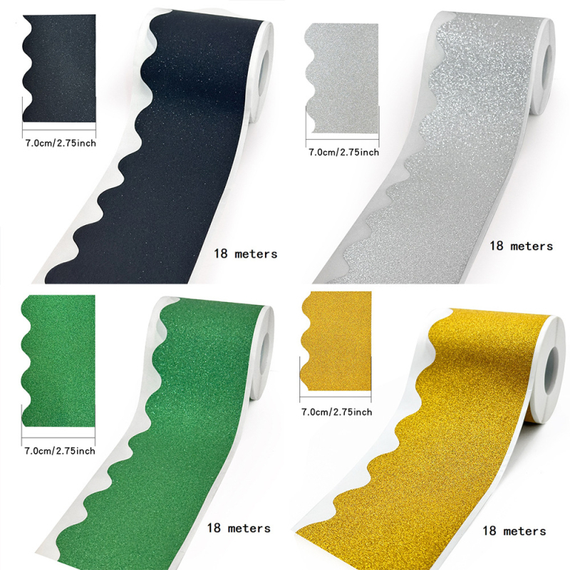 Dekoratyvinės lipnios etiketės ant padengto popieriaus su smėlio tekstūra ir blizgančiomis dalelėmis, nereguliaraus kontūro forma, storis 0,08 mm, ilgalaikė temperatūros atsparumas 60–80°C