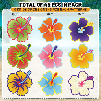 Ξύλινο σετ κρεμαστών τοίχου, 18 τεμάχια με θέμα ανοιξιάτικα λουλούδια για το σαλόνι, μοντέρνο μινιμαλιστικό στυλ