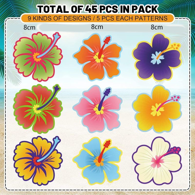 Set de agățare din lemn pentru perete, 18 piese, temă florală de primăvară pentru sufragerie, stil minimalist modern