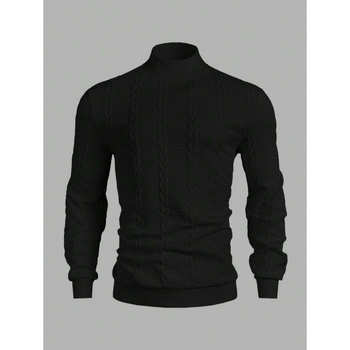 Cămașă de fleece cu guler înalt, mâneci lungi, ramie 51–70%, greutate 400 g, patru sezoane