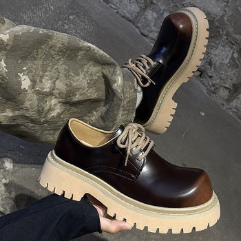 Kasdieniai unisex batai su papildomu aukščiu, žemo profilio, PU viršus, modelis 14702-K