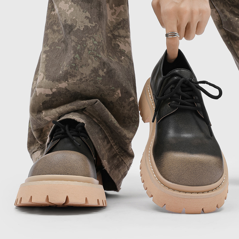 Kasdieniai unisex batai su papildomu aukščiu, žemo profilio, PU viršus, modelis 14702-K