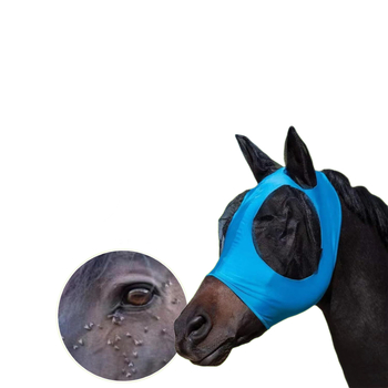 Дишаща противкомарова конска глава – маска с много принтове, MMZ-001, произход Гуангси, трансгранично ексклузивно снабдяване, не е внесено