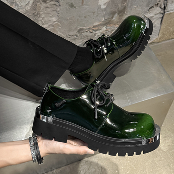 Vyrų laisvalaikio batai - anti-slip, priekinis raištelis, guminė padas, viršutinė medžiaga Super Migration, išleidimas: 2025 m. vasara