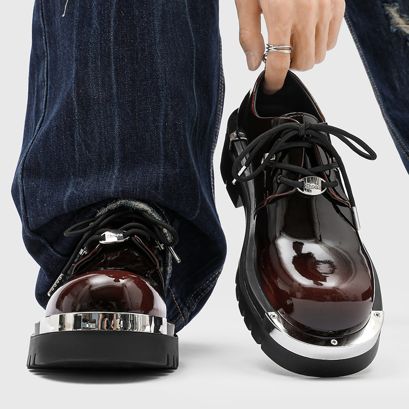 Vyrų laisvalaikio batai - anti-slip, priekinis raištelis, guminė padas, viršutinė medžiaga Super Migration, išleidimas: 2025 m. vasara