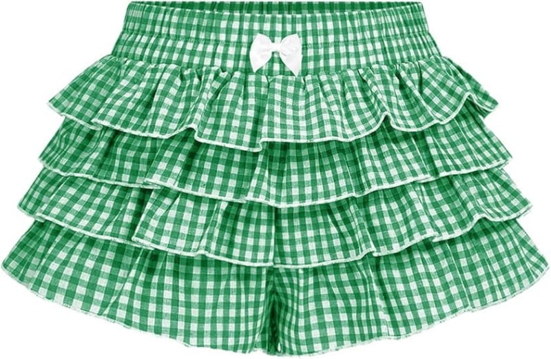 Suknja s visokim pojasom i leopardim uzorkom, svjež i sladak stil, poliester 30-50% (tiskanje/farbanje)