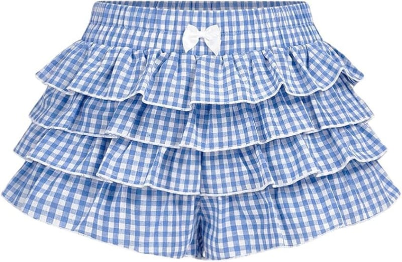 Suknja s visokim pojasom i leopardim uzorkom, svjež i sladak stil, poliester 30-50% (tiskanje/farbanje)