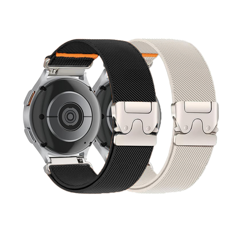 Нейлонова каишка за часовник с бързосвобождаваща закопчалка, 22 мм интерфейс, съвместима с Huawei Watch GT6 и Samsung/Garmin/Xiaomi