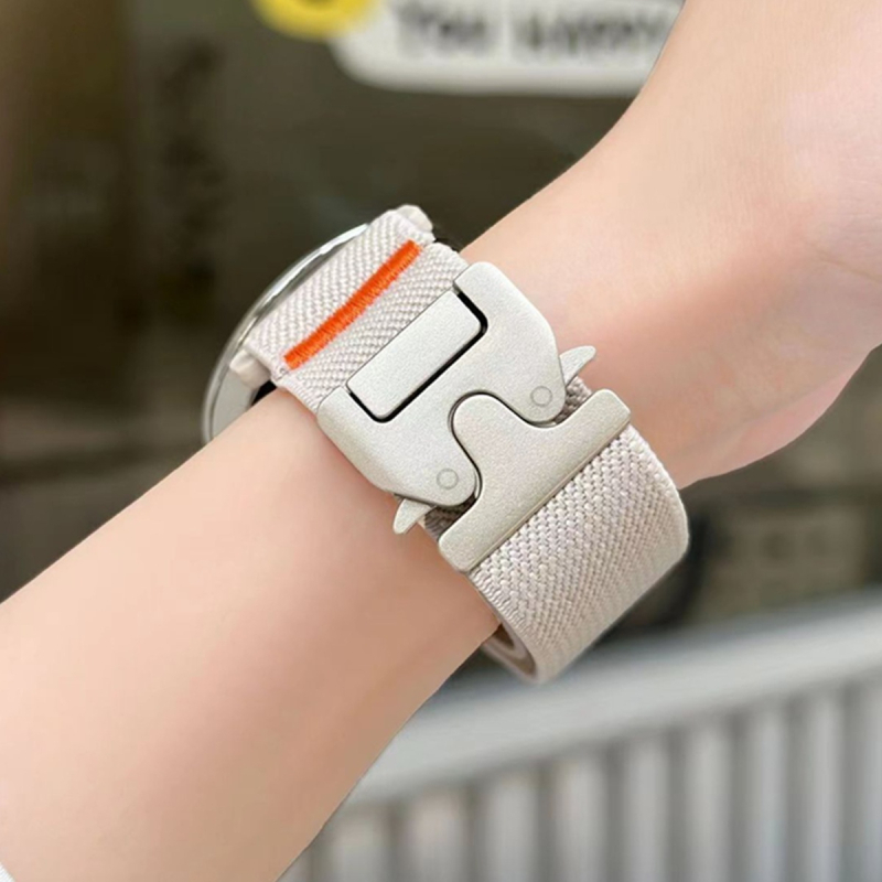 Νάιλον λουράκι ρολογιού με γρήγορη απελευθέρωση, 22 mm διεπαφή, συμβατό με Huawei Watch GT6 και Samsung/Garmin/Xiaomi