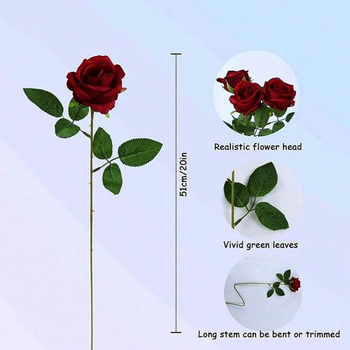 Mākslīgās rozes, preces kods sh49486492; Materiāls: Cits; Meistarība: Cits; Lietošana: Cits