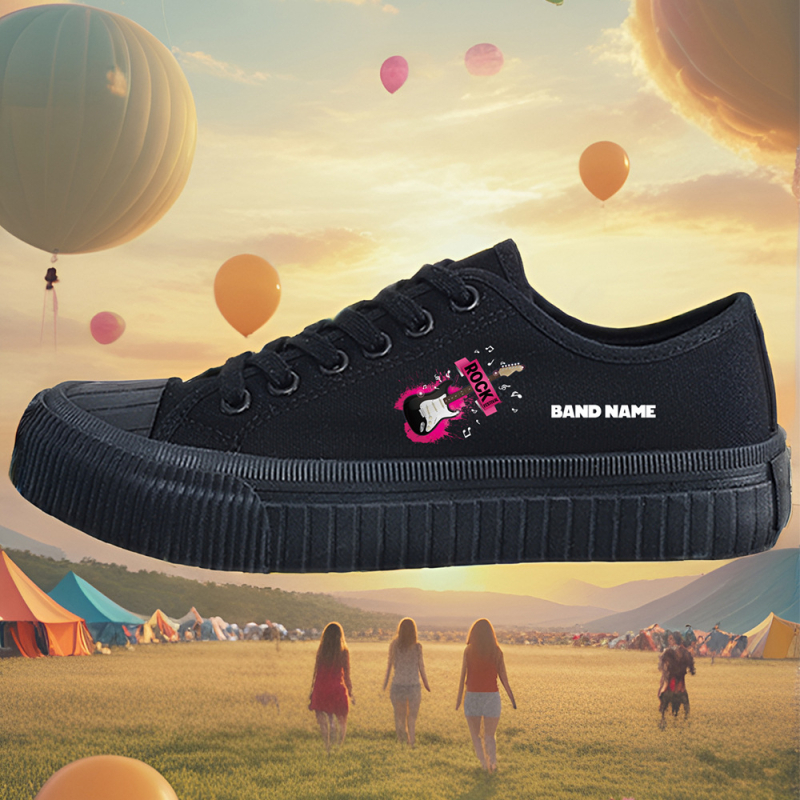 Pantofi din pânză unisex, talpă joasă, casual (construcție vulcanizată, șireturi, respirabili, partea superioară din pânză, talpă din cauciuc)