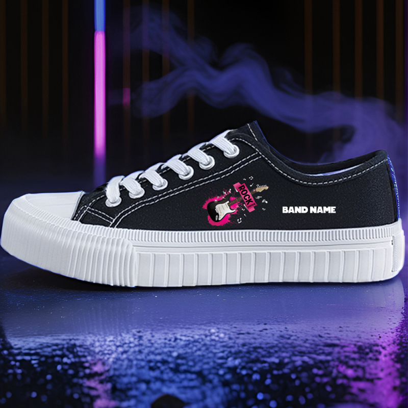 Pantofi din pânză unisex, talpă joasă, casual (construcție vulcanizată, șireturi, respirabili, partea superioară din pânză, talpă din cauciuc)