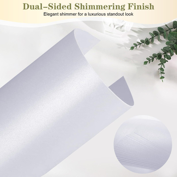Zheai zg250 Перлена лъскава хартия за специални цели, Готова за рязане, Марка: Zheai, Номер на продукт: zg250, Опаковка: opp bag, Тегло: 250 g, Белина: 50