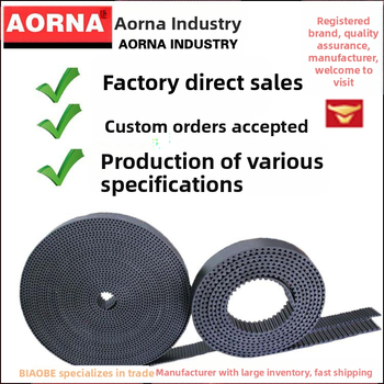 2GT-6 laikmačio diržai (atidaryto tipo) su gumos arba poliuretano medžiaga, BIAOBELT prekės ženklas; OEM paruošta didmeninėms užsakymams; tinka CNC staklėms, spaudos įrangai ir pakuočių įrangai