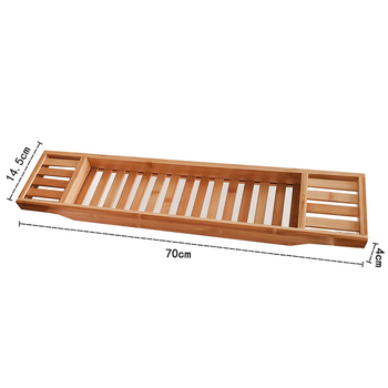 Vonios kambario lentyna voniai, nešiojama ir be gręžimo, iš bambuko Phyllostachys pubescens, grindinio montavimas, 1 lygis