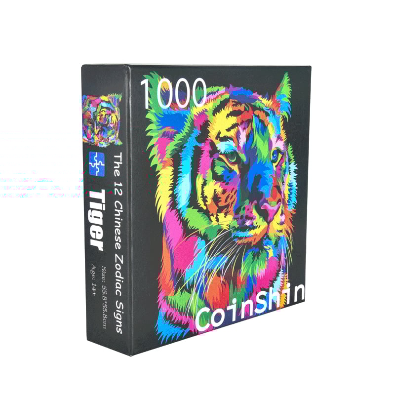 Παζλ 1000 τεμαχίων με θέμα πανδημία και ζώα για οικιακή οικογενειακή εκπαίδευση και χαλάρωση από το στρες — (Υλικό: Χαρτί; Κατηγορία: Πλατύ παζλ; Επεξεργασία: Προσαρμοσμένες εικόνες; Συσκευασία: Heaven and Earth κουτί; Ηλικίες: 7–14 ετών)